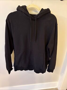 Athleta Black Pullover Hoodie